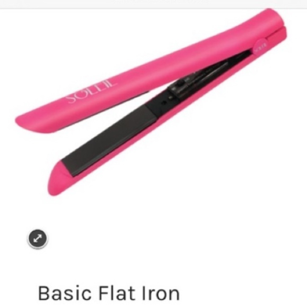 Pink Soleil Hair Tools Ceramic Flat Iron